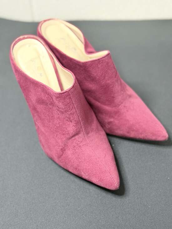 Anne Michelle Shoes - Anne Michelle STEPPUP-11 Pointed Toe Stiletto Mules